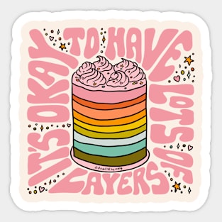 Lots of Layers Sticker